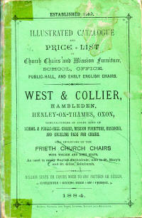 West & Collier Catalogue 1884