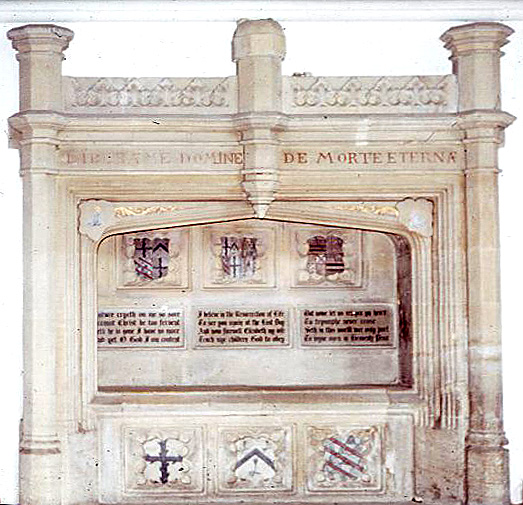 Sandys Tomb Hambleden Church