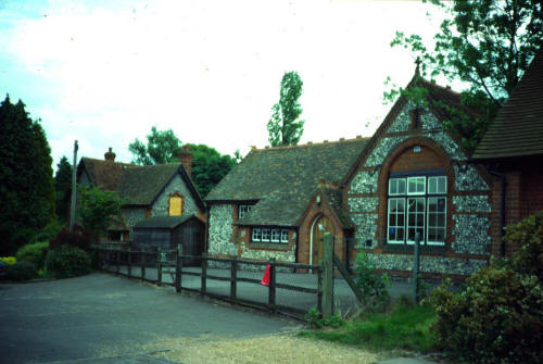 The School and the Gables, Frieth, 1992 - Image from Joan Barksfield's collection